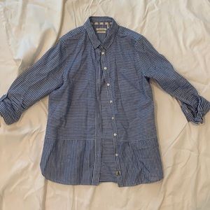 Barbour Linen/ Cotton Blend Shirt
